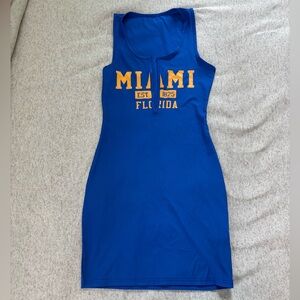 SHEIN Blue Florida Graphic Top